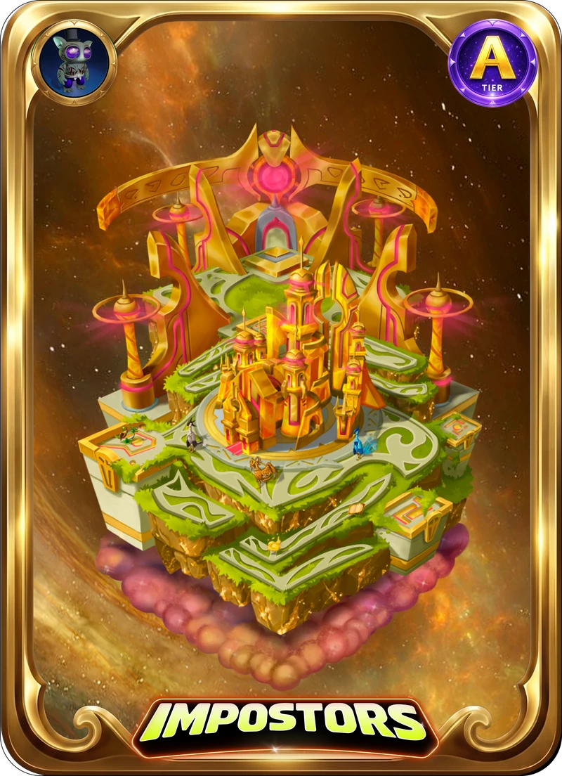 A-tier Origin card with a golden floating city